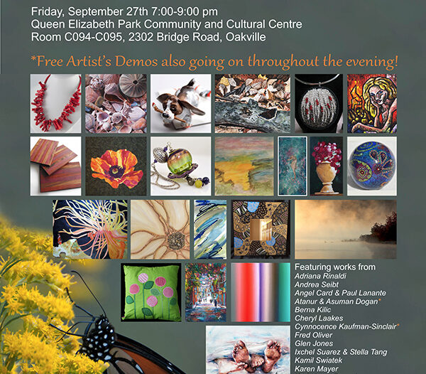 Oakville Artists Fall Show and Sale during Culture Days