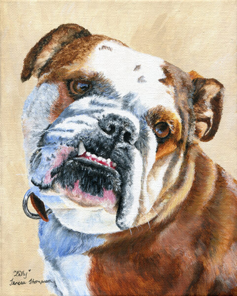 Gilly the Bulldog by Teresa Thompson
